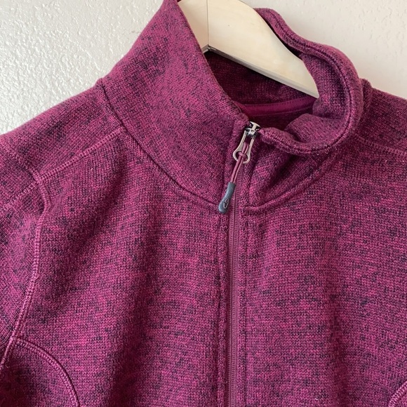 Champion Fleece Jacket Purple size Small - Picture 2 of 10